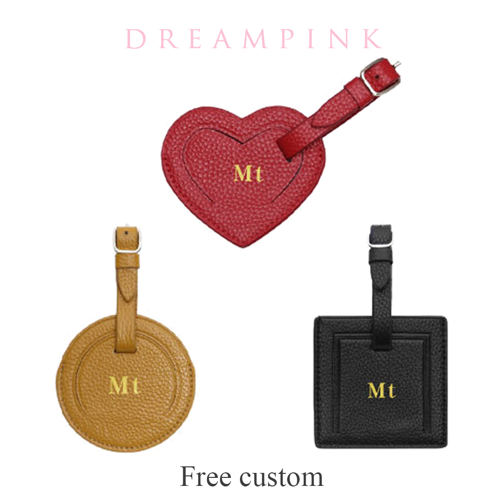 Luxury Bags List - 100% Genuine Leather Travel Luggage Tag