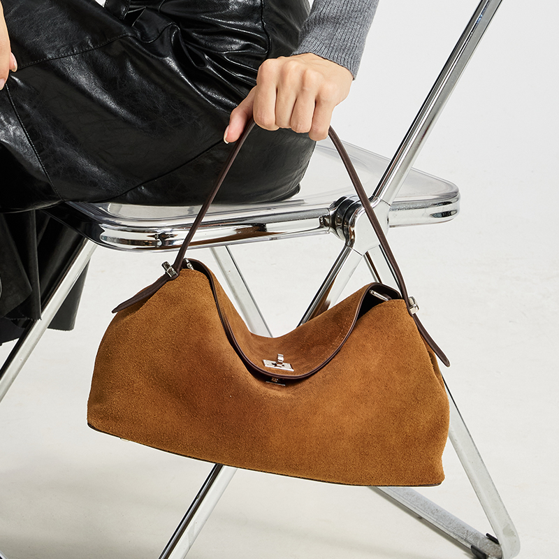 Women's Natural Suede Leather  - Luxury Bags Coach review and price