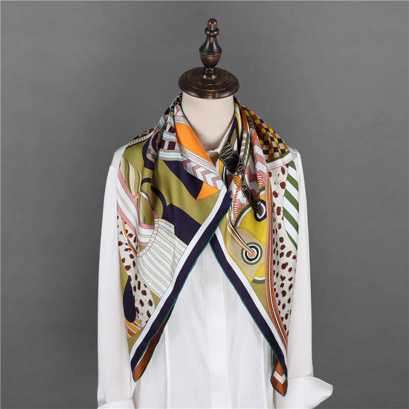 Double Sided 18mm Silk Scarf 9 - Luxury Bags And Accessories review and price