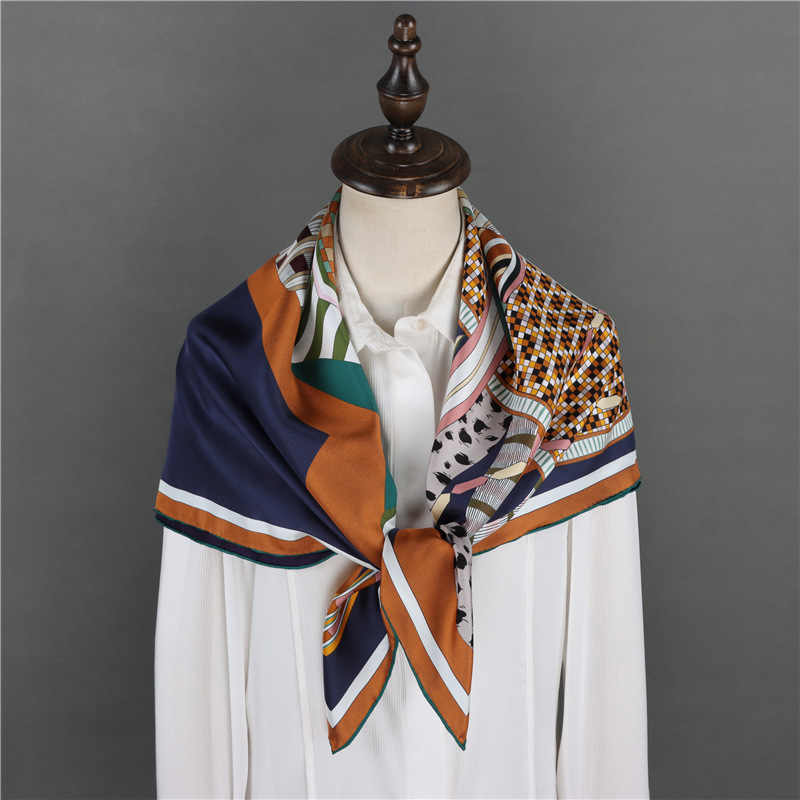 Double Sided 18mm Silk Scarf 9 - Luxury Bags And Accessories review and price