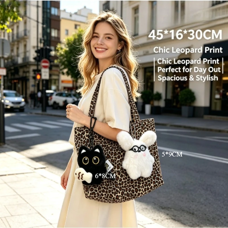 2026 Leopard Print Canvas Tote - Quiet Luxury Bags Tote review and price