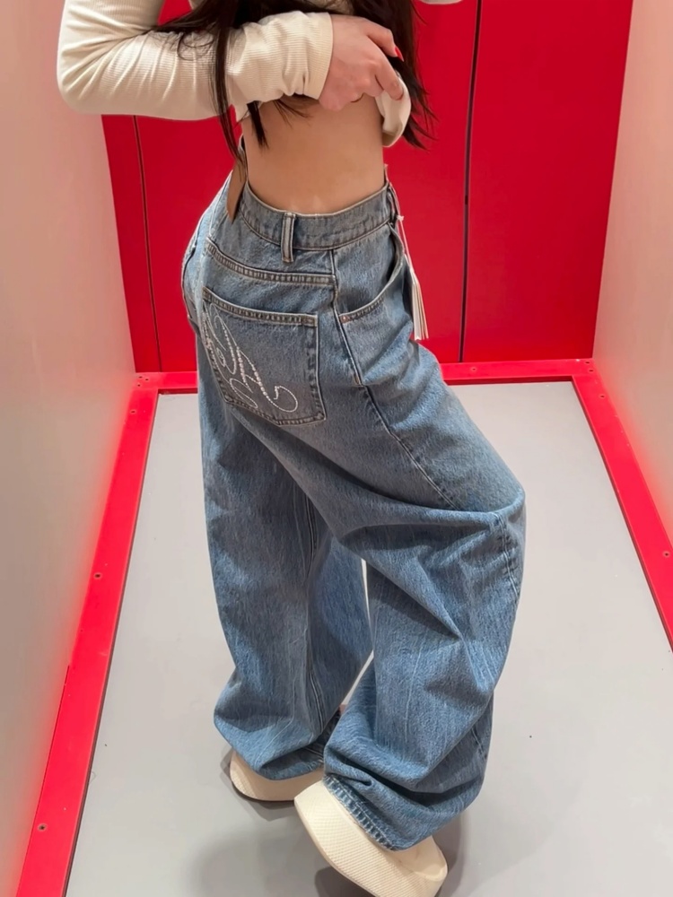 2025 Ropa Y2K Style Letter Hot - Luxury Bags Denim review and price