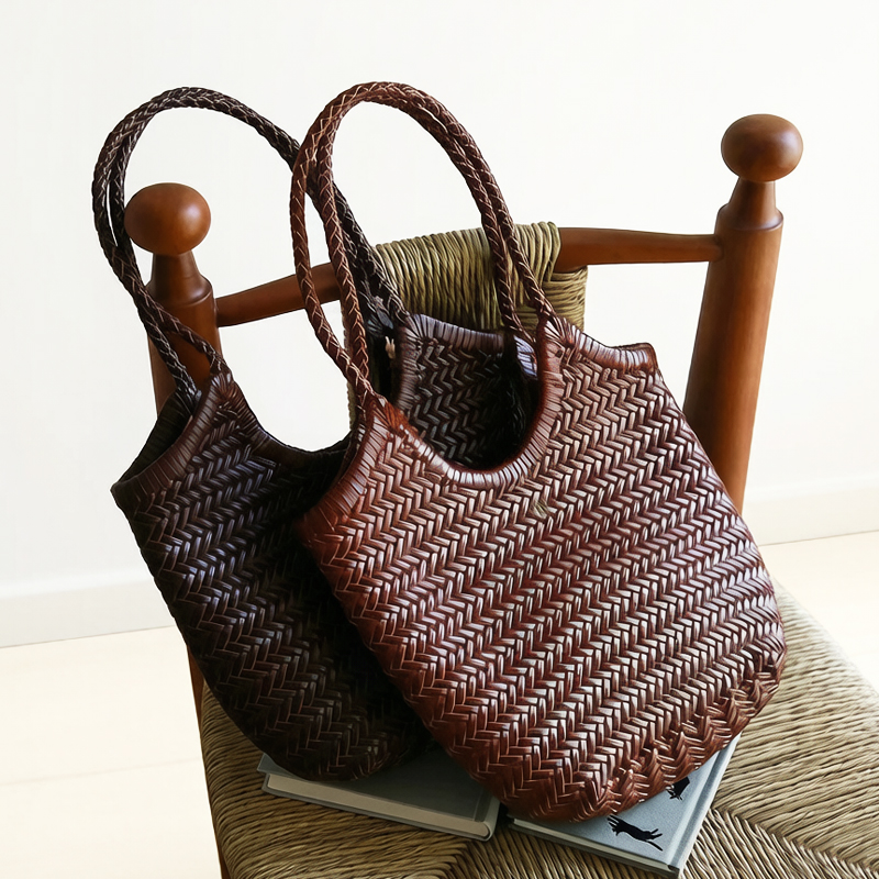 Handwoven LeatherTote Bags For - Luxury Bags Vintage review and price