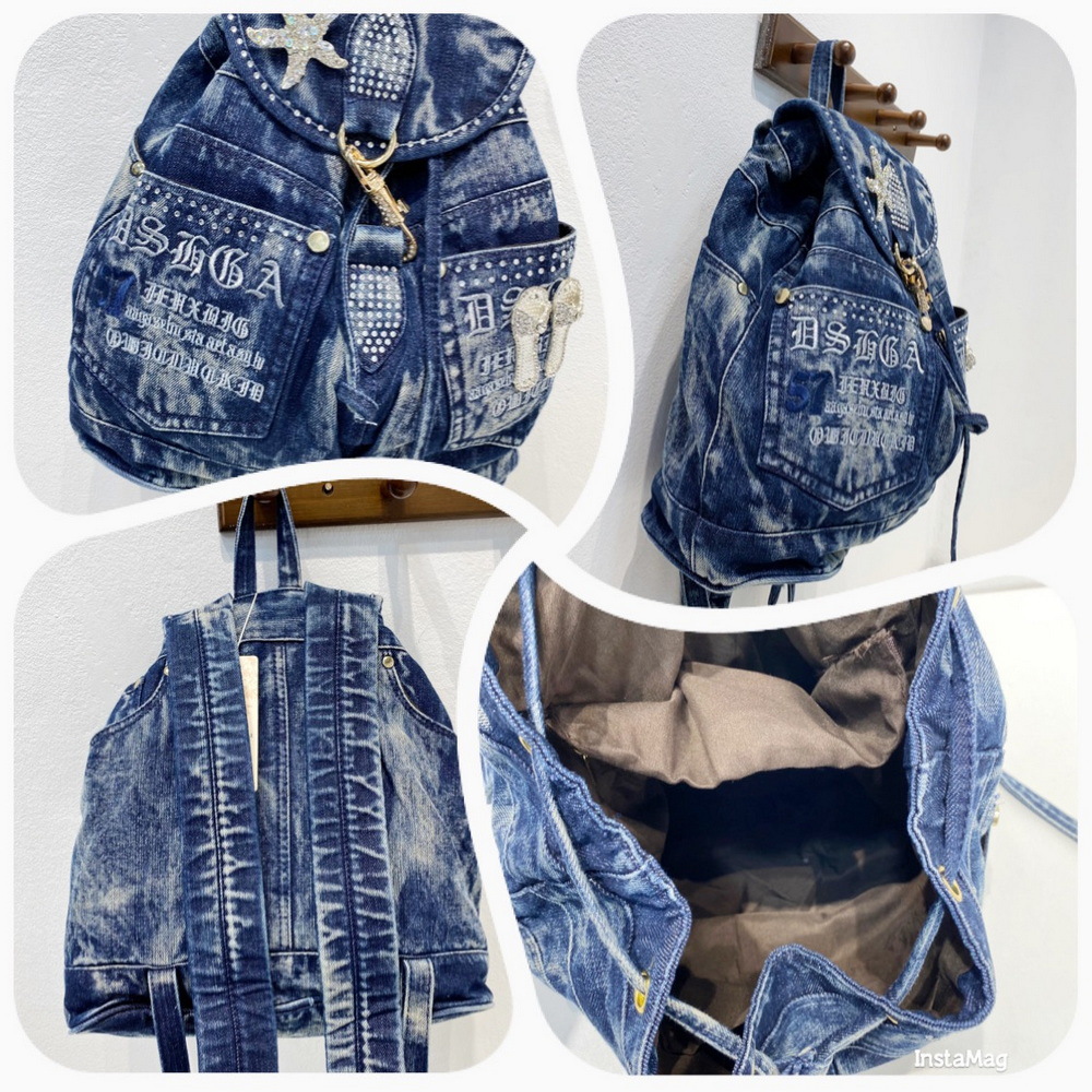 iPinee Luxury Denim Women Back - Luxury Bags Denim review and price