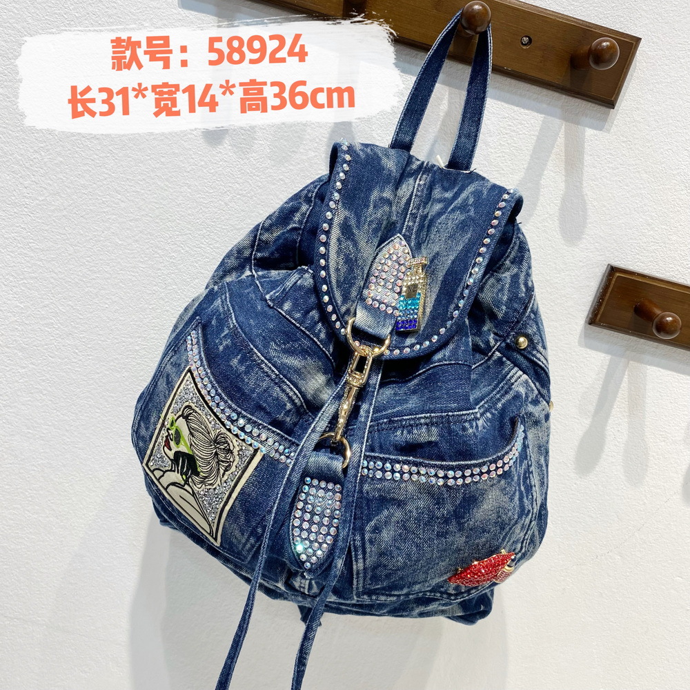 iPinee Luxury Denim Women Back - Luxury Bags Denim review and price