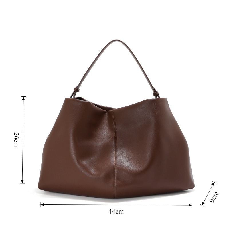Genuine Leather Shoulder Bag f - Quiet Luxury Bags Tote review and price