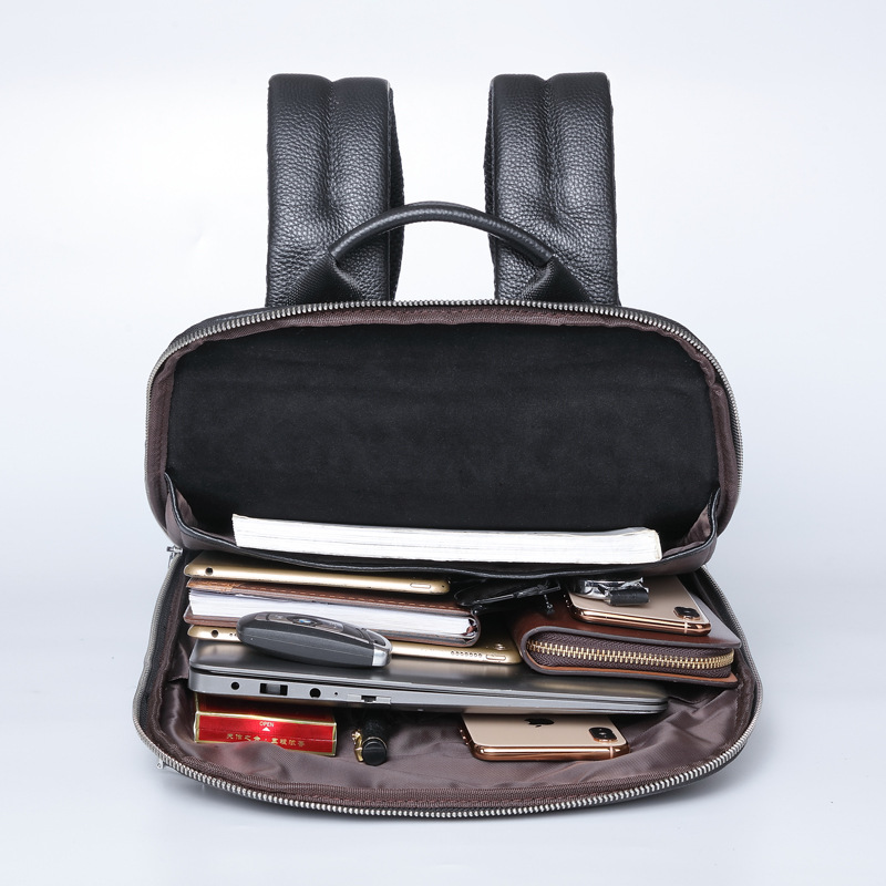 Genuine Leather Backpack Men 1 - Briefcase Leather Slim review and price