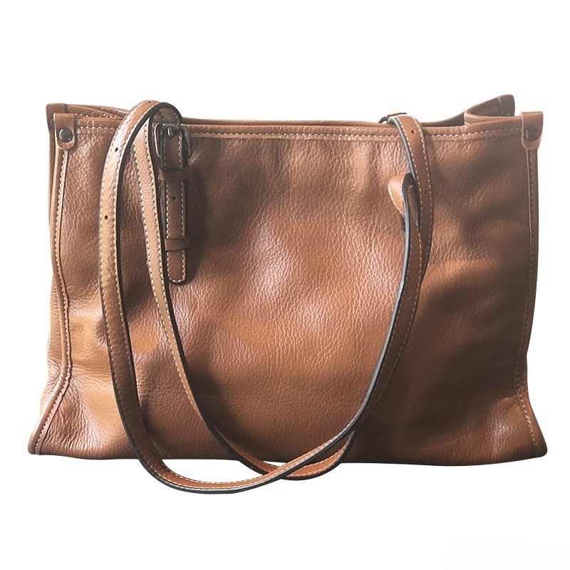 Genuine Leather Tote Bag for W - Quiet Luxury Bags Tote review and price