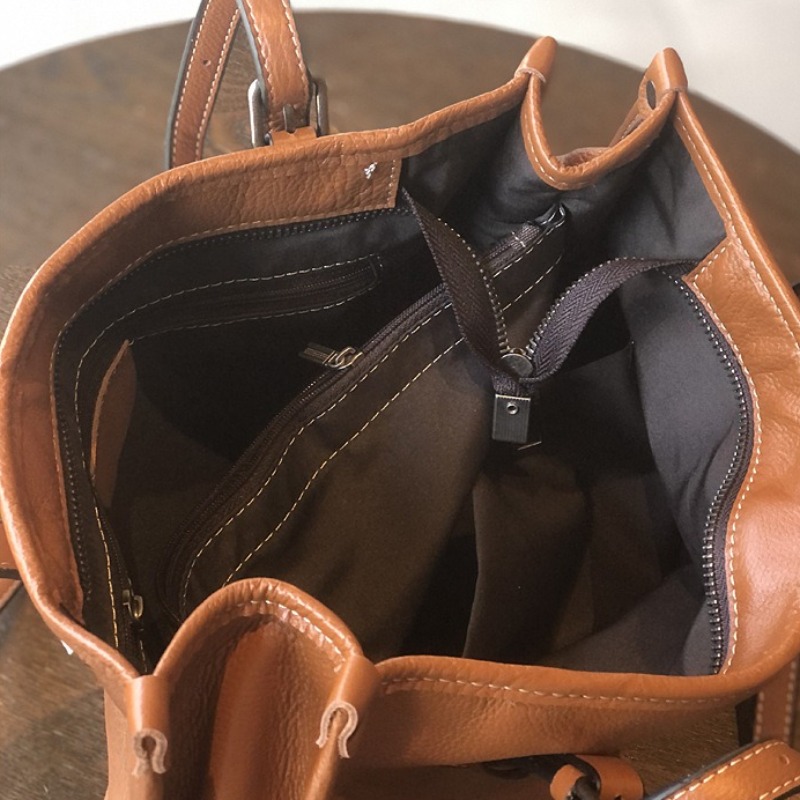 Genuine Leather Tote Bag for W - Quiet Luxury Bags Tote review and price