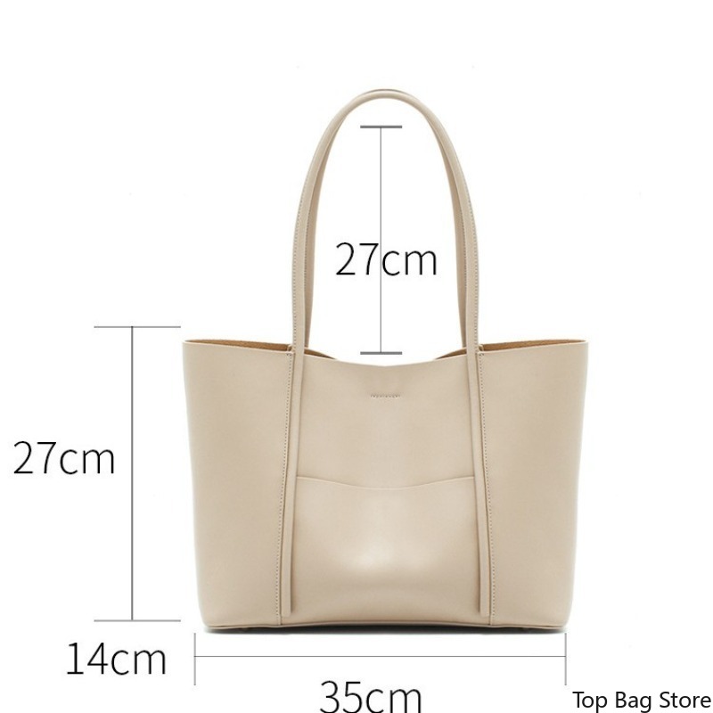 Genuine Leather Tote Bag for W - Quiet Luxury Bags Tote review and price
