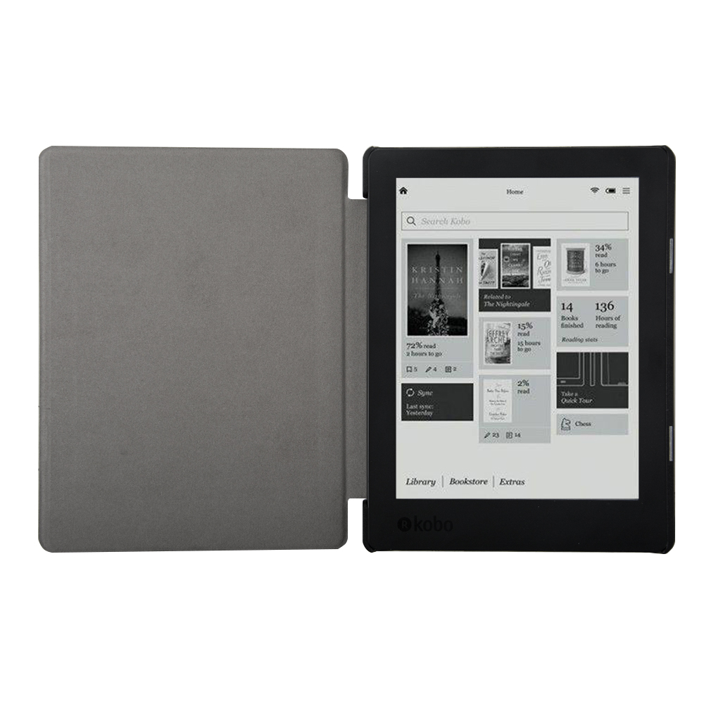 Leather Case for KOBO AURA H2O - Briefcase Leather Slim review and price