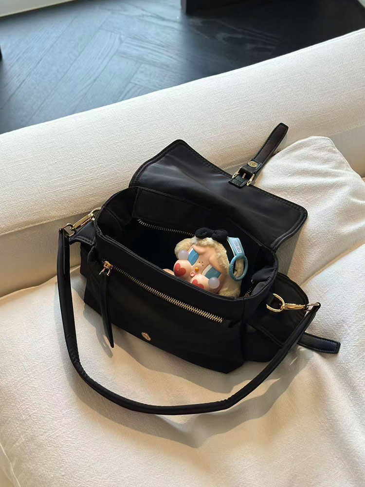 Black Nylon Large Capacity Tot - Luxury Bags For Young Women review and price