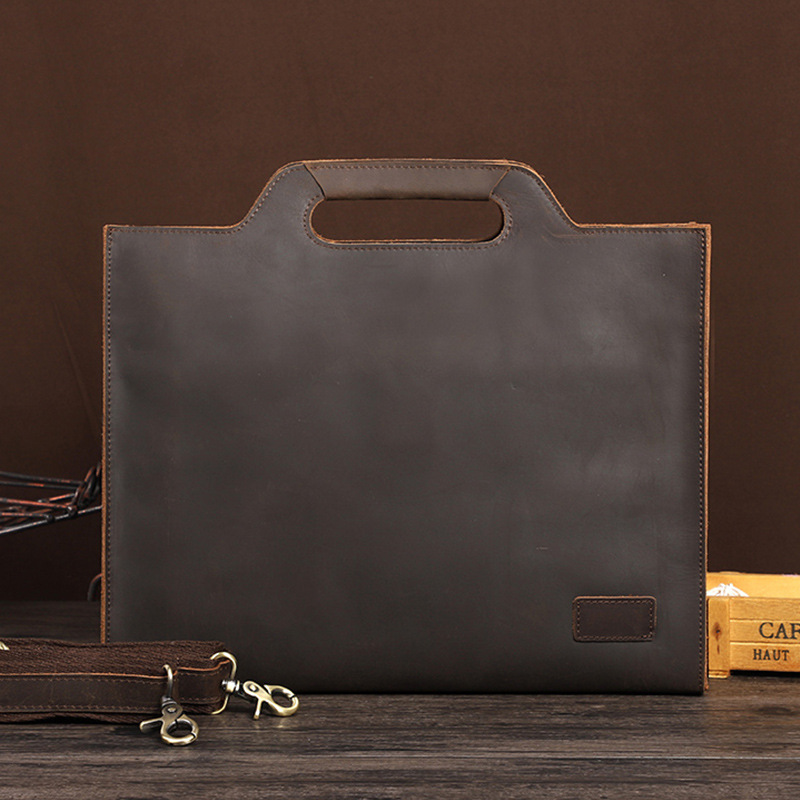 Newsbirds Thick Leather Black  - Briefcase Leather Slim review and price
