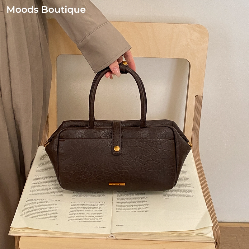 MOODS Vintage Top-handle Bags  - Luxury Bags Vegan Leather review and price