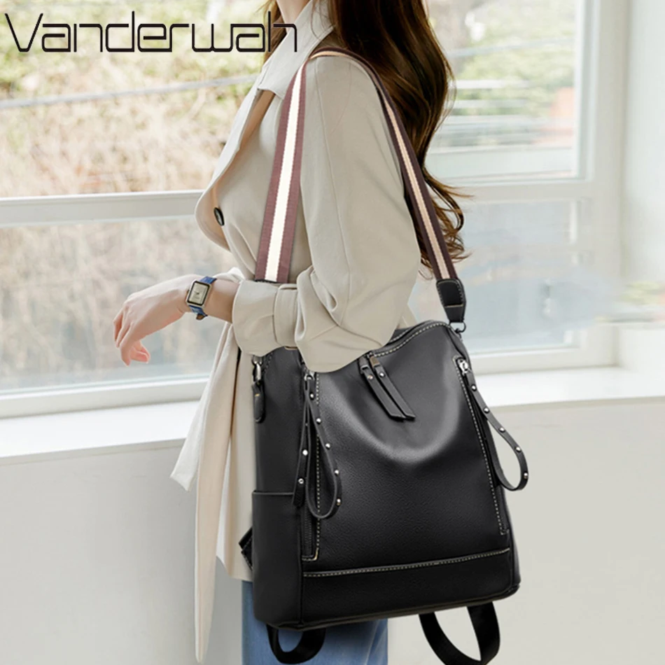 Brand Luxury Backpacks Soft Le - Luxury Bags For Young Women review and price