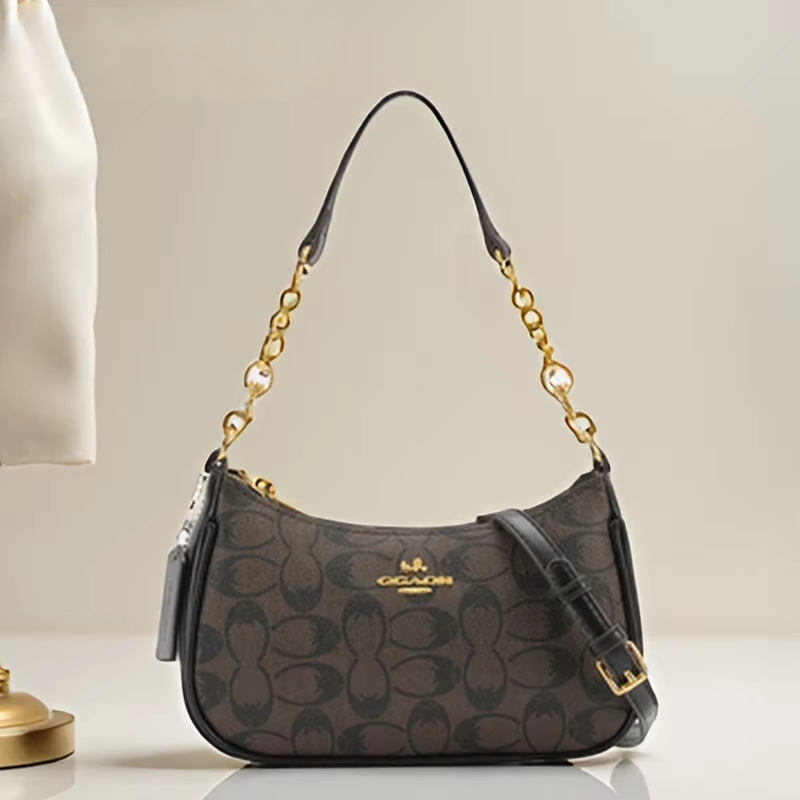 Women's Chain Bags Pvc Geometr - Luxury Bags Coach review and price