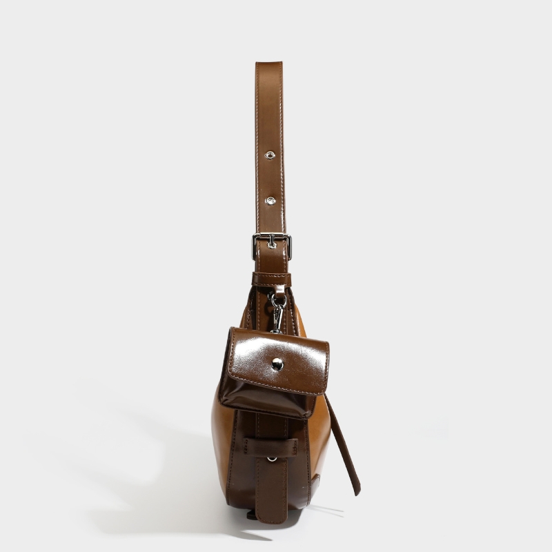 Solid Color Soft PU Leather Ha - Luxury Bags Vintage review and price