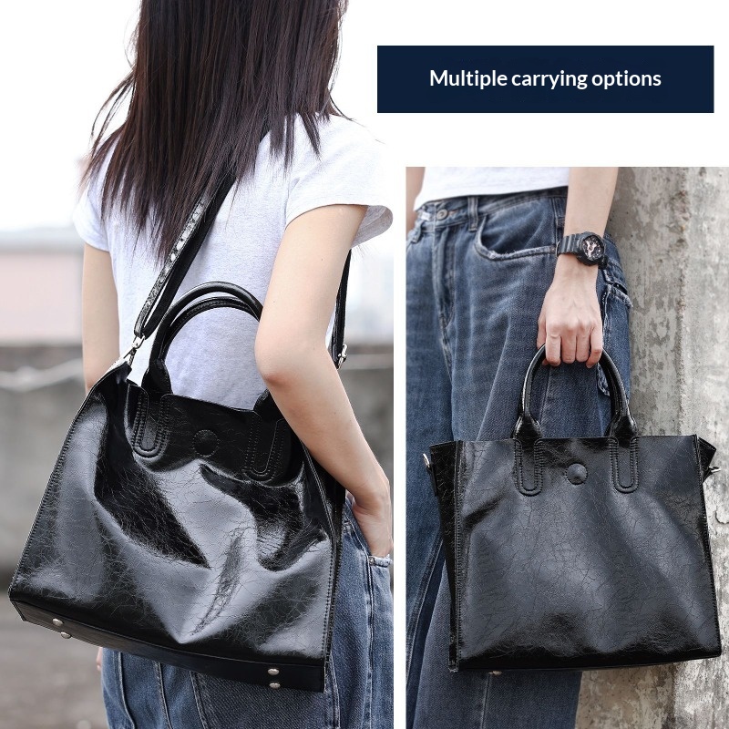 Genuine Leather Tote Bag for W - Quiet Luxury Bags Tote review and price