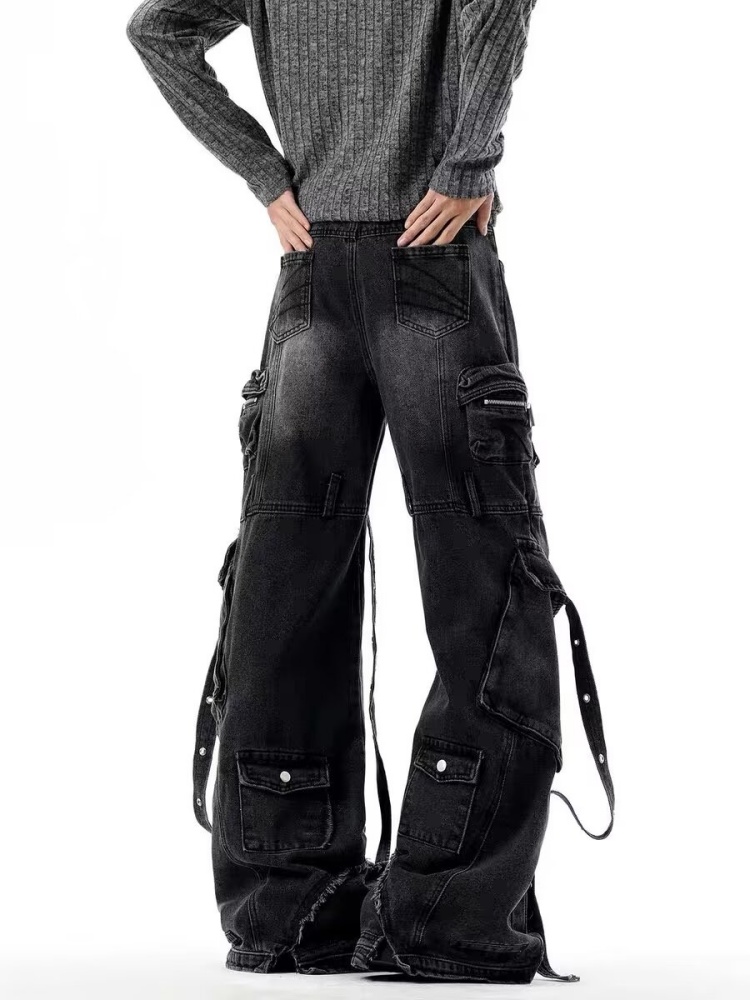 2026 Punk Y2K Style Multi Pock - Luxury Bags Denim review and price
