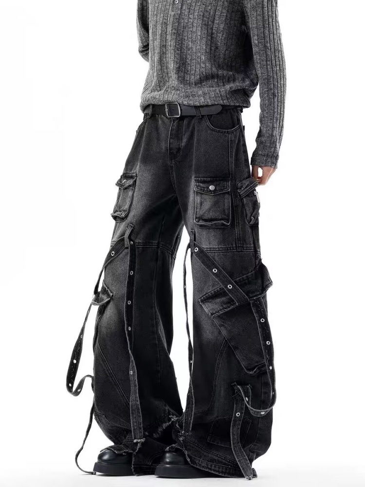 2026 Punk Y2K Style Multi Pock - Luxury Bags Denim review and price