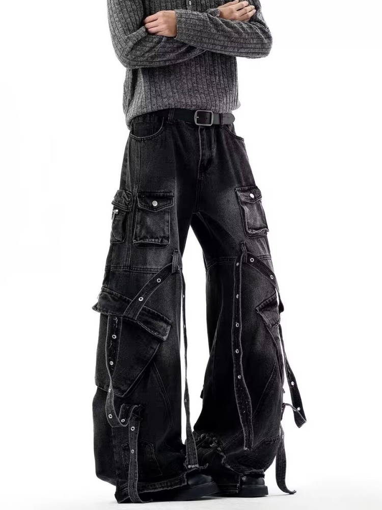 2026 Punk Y2K Style Multi Pock - Luxury Bags Denim review and price