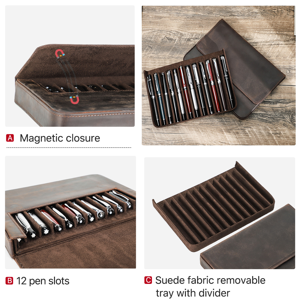 Luxury Genuine Leather 12 Slot - Luxury Bags List review and price