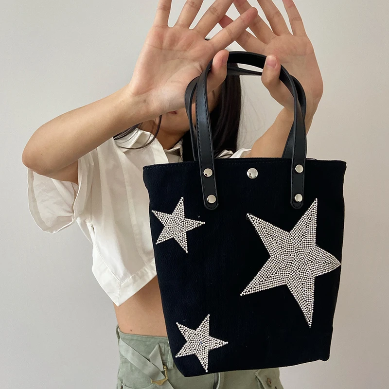 Fashion Denim Women Handbags L - Luxury Bags Denim review and price