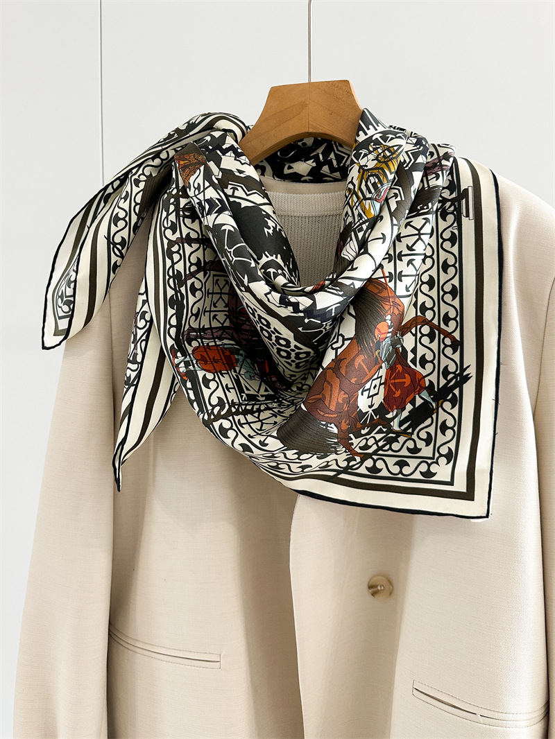 14mm Silk Scarf Luxury Square  - Luxury Bags And Accessories review and price