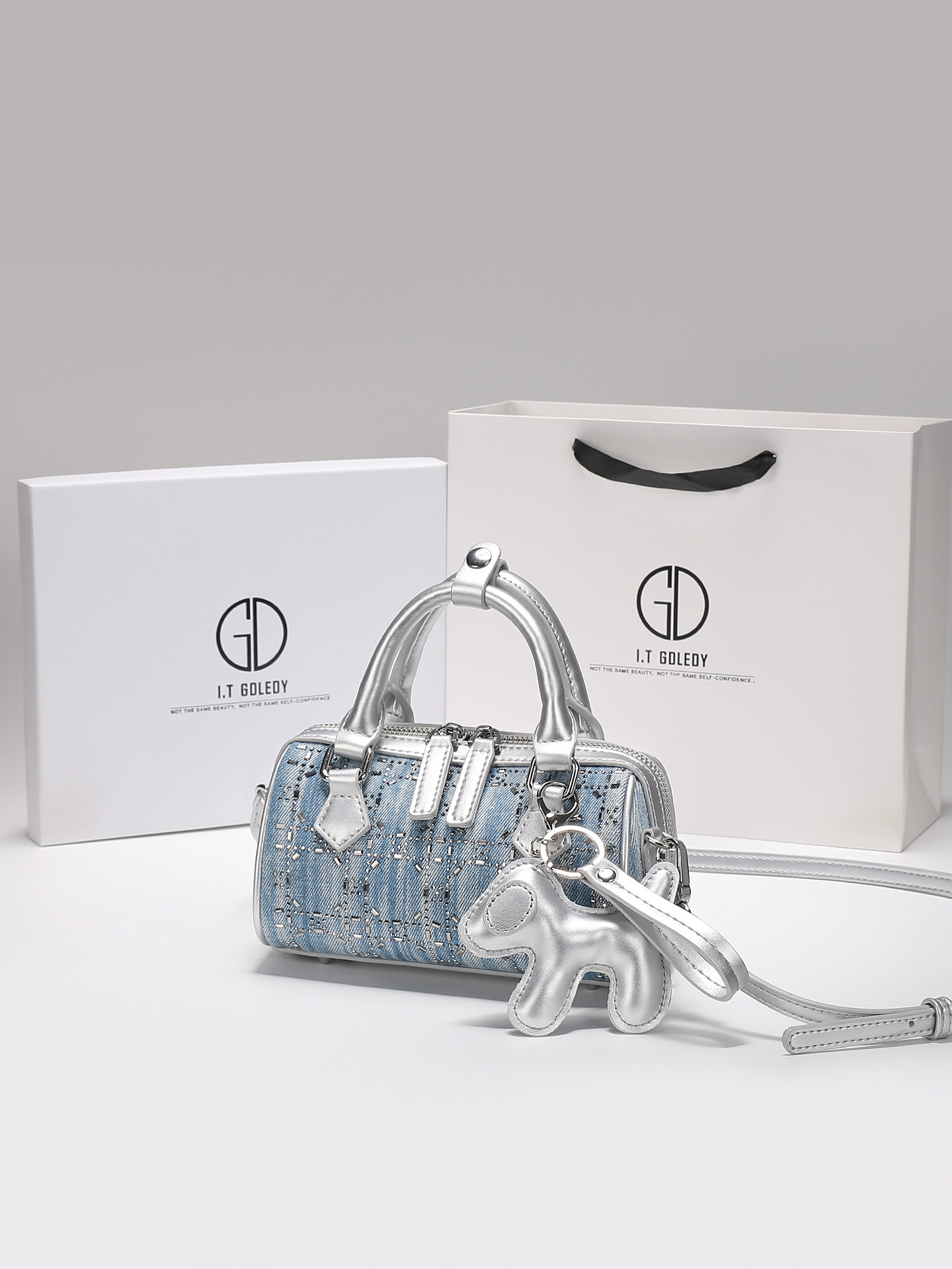 Luxury and Vintage Handheld Bo - Luxury Bags Denim review and price