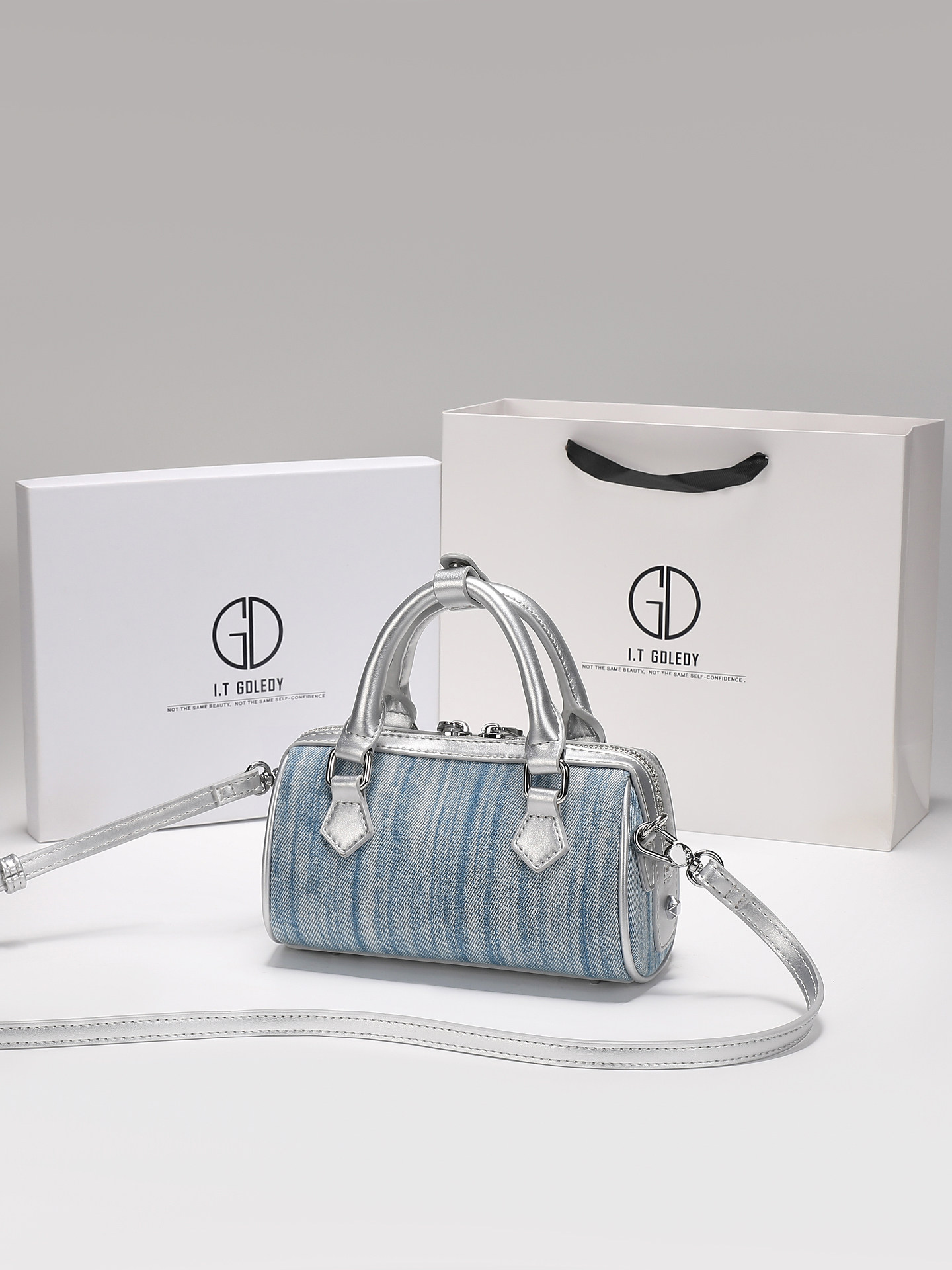 Luxury and Vintage Handheld Bo - Luxury Bags Denim review and price