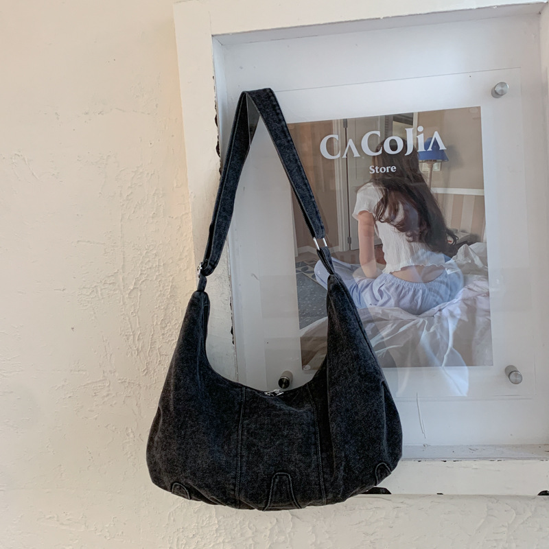 Casual Denim Large Capacity Cr - Luxury Bags Denim review and price