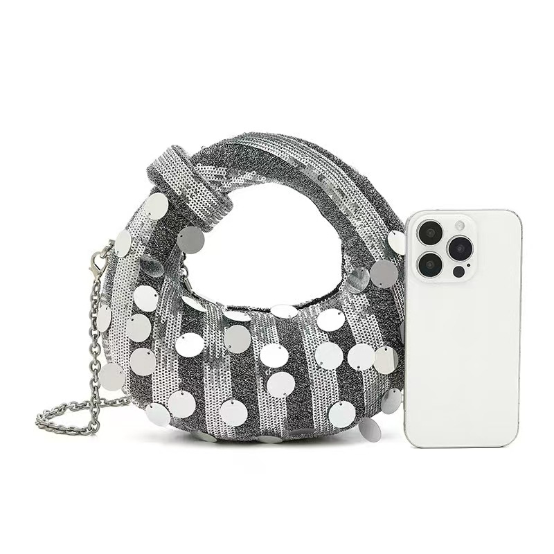Half Moon Evening Clutch Party - Luxury Bags Denim review and price