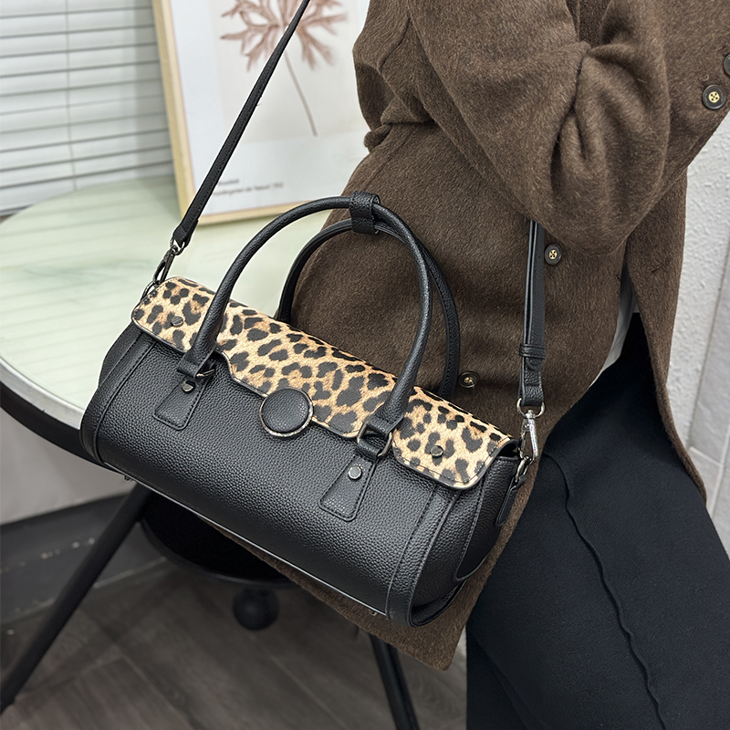 Vintage Leopard Print Patchwor - Luxury Bags Vegan Leather review and price